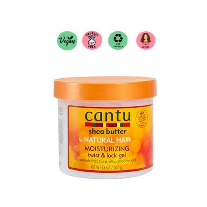 Cantu for Natural hair moisturizing twist & lock gel 370g