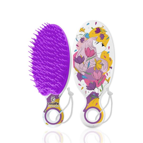 Casalfe Colorful Girl Cepillo Desenreda y Escurre la Mascarilla
