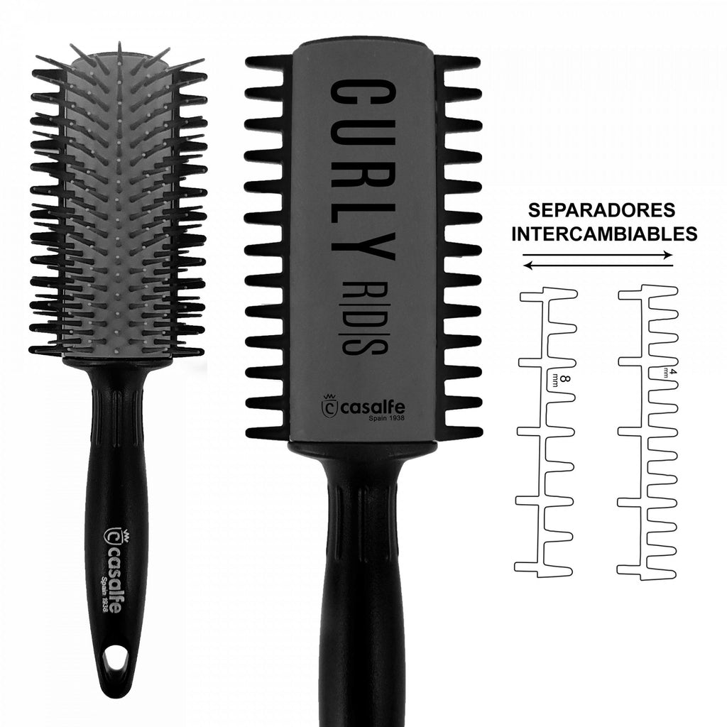 Casalfe Cepillo Curly RDS Negro