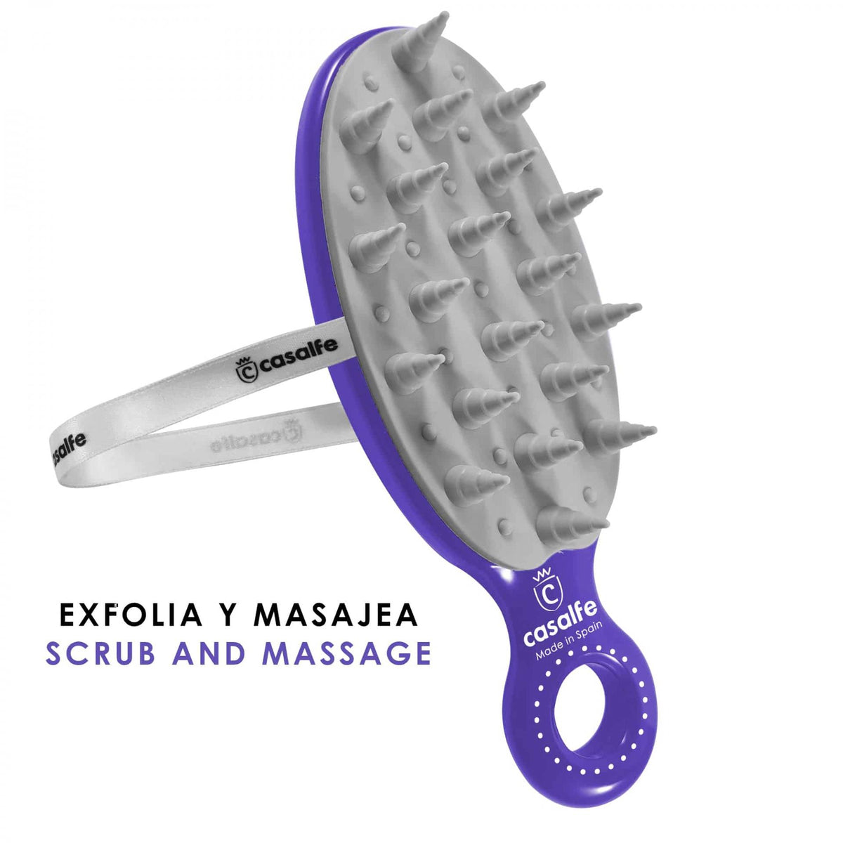 Casalfe No Stress Cepillo Exfolia y Masajea