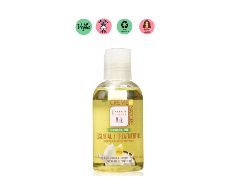 Creme Of Nature Coconut Milk 7 Essential Treatment Oil 4oz