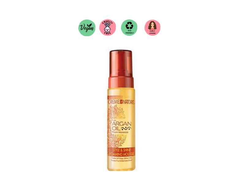 Creme of Nature Style & Shine Foaming Mousse 207ml