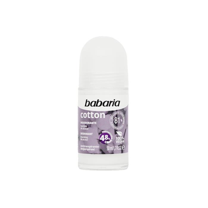 Babaria Desodorante Rollon Cotton 50ml