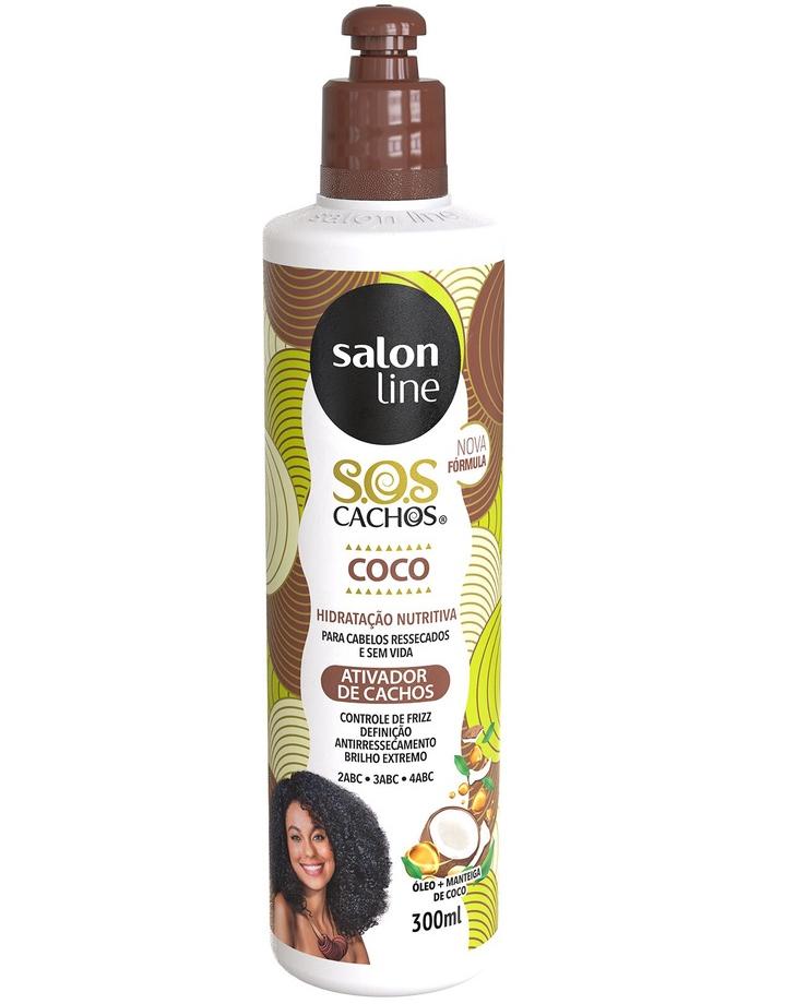 Salon Line Activador de Rizos Aceite de coco 300ml