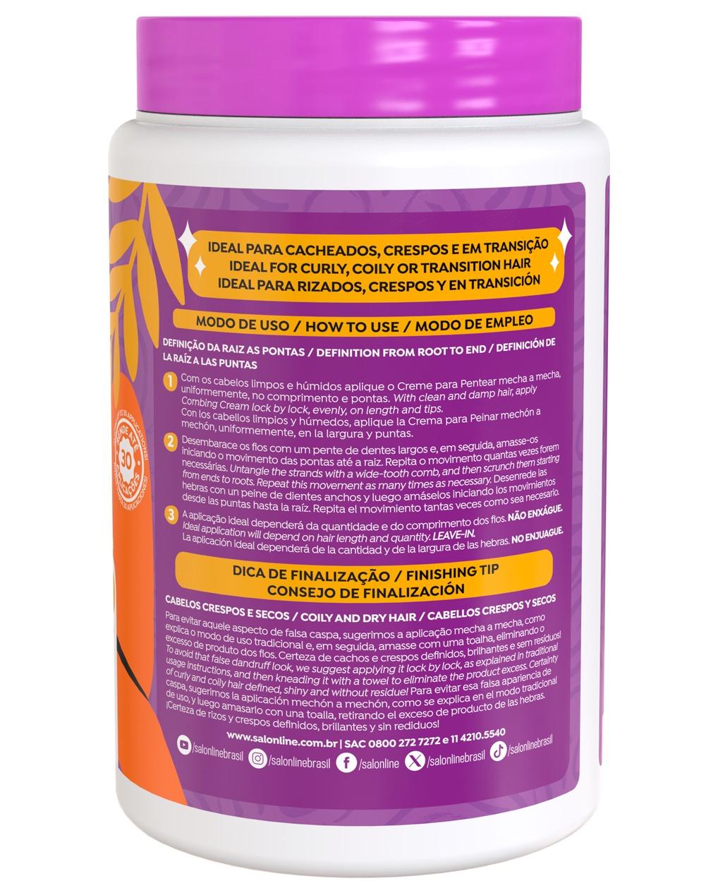 Salon Line Creme de Pentear Brillo Intenso 1kg