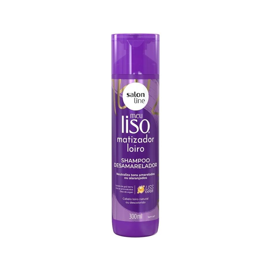 Salon Line Meu Liso Shampoo Matizador Loiro 300ml