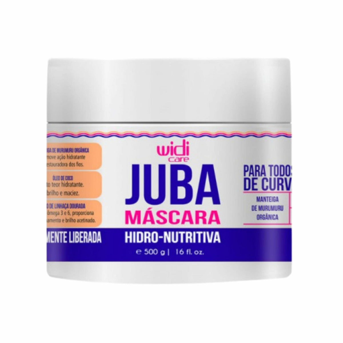 Widi Care Máscara Hidratante Juba 500g