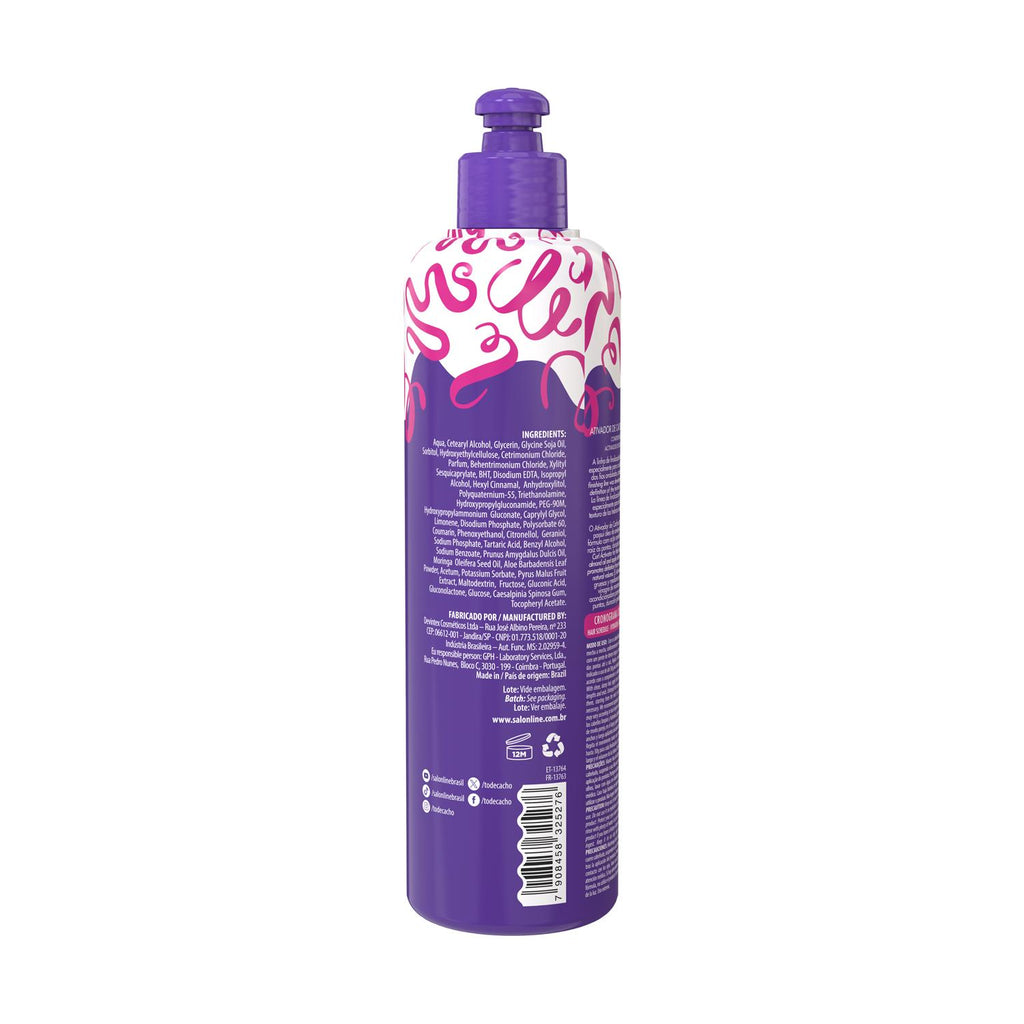 Salon Line To de Cacho Activador de Rizos Cachos dos Sonhos 300ml