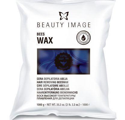 Beauty Image Cera Disco Extra Calidad Cera de Abeja 1Kg - Azul