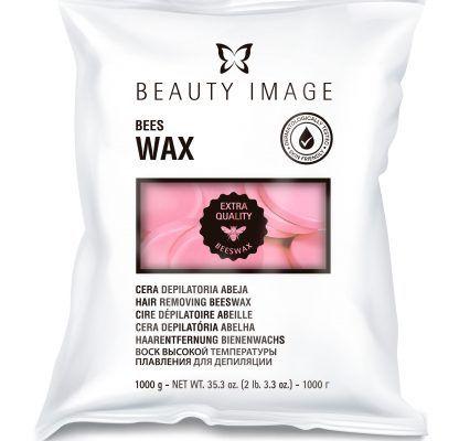 Beauty Image Cera Disco Extra Calidad Cera de Abeja 1Kg - Rosa