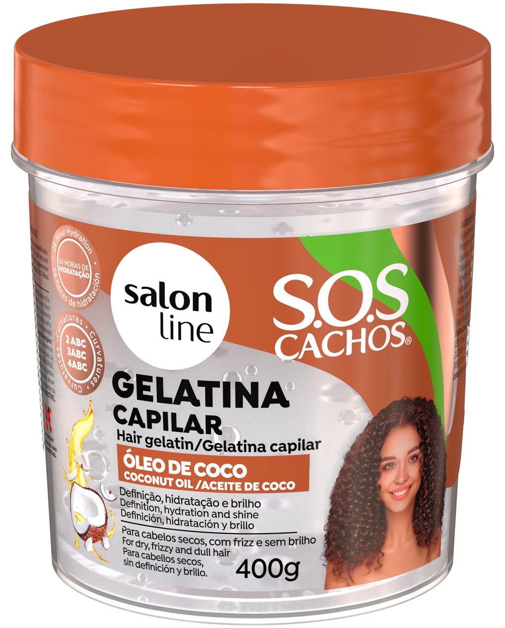 Salon Line Gelatina Aceite de Coco 400gr
