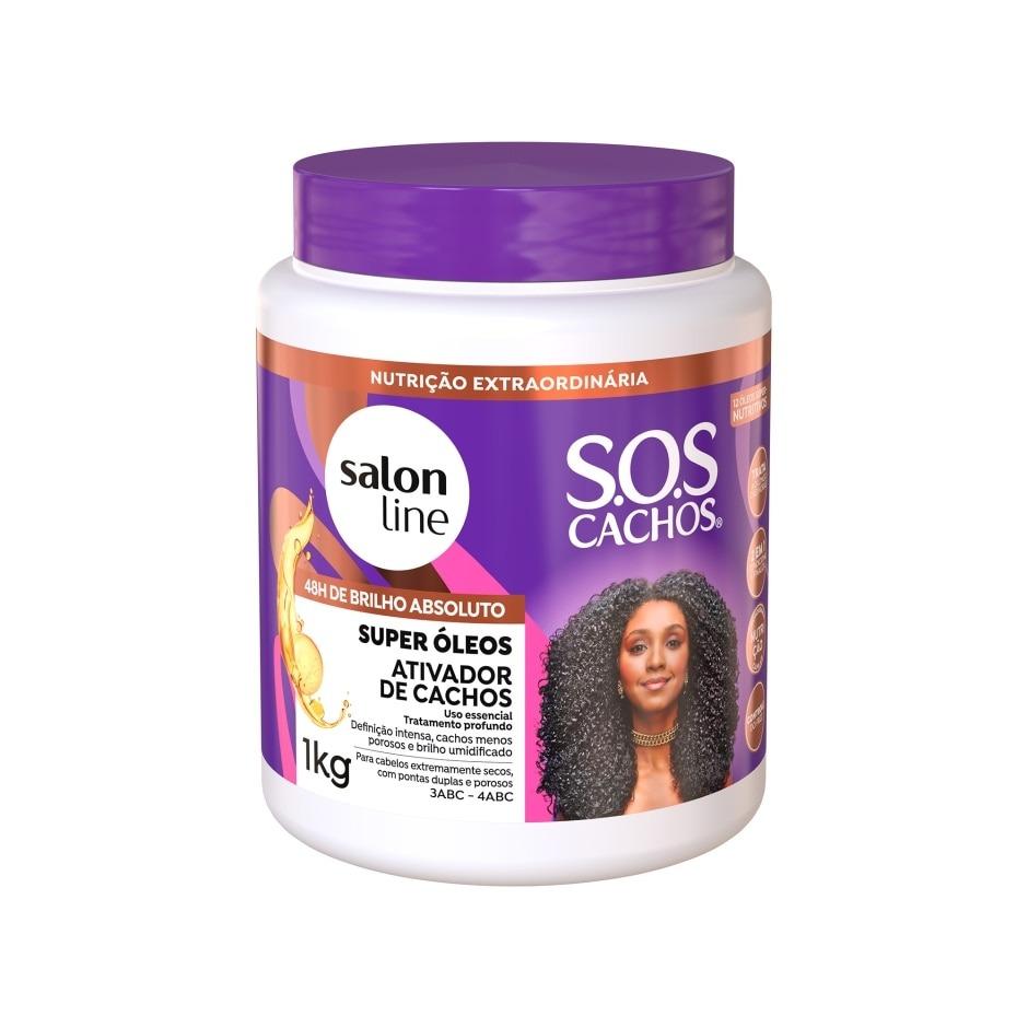 Salon Line SOS Cachos Mix de Oleos Mascara 2en1 1kg