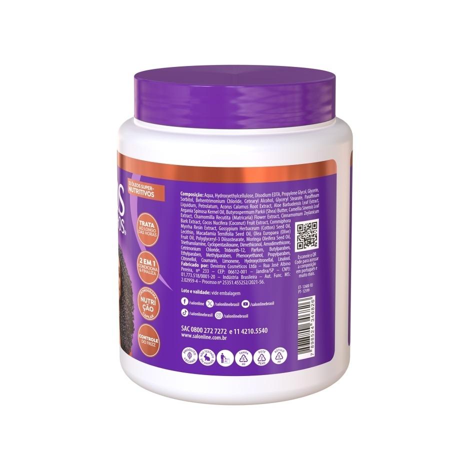Salon Line SOS Cachos Mix de Oleos Mascara 2en1 1kg