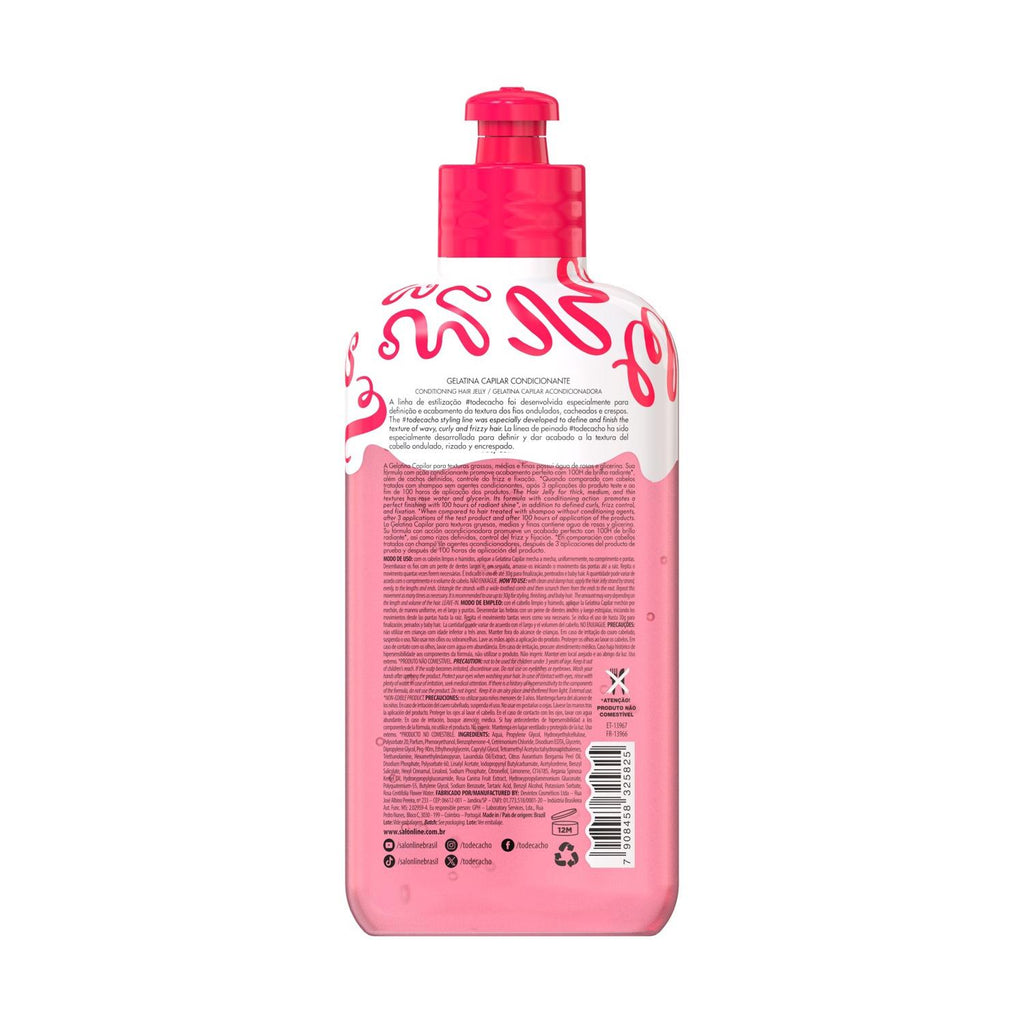 Salon Line To de Cacho Gel en Crema Fijacion extra fuerte 310g