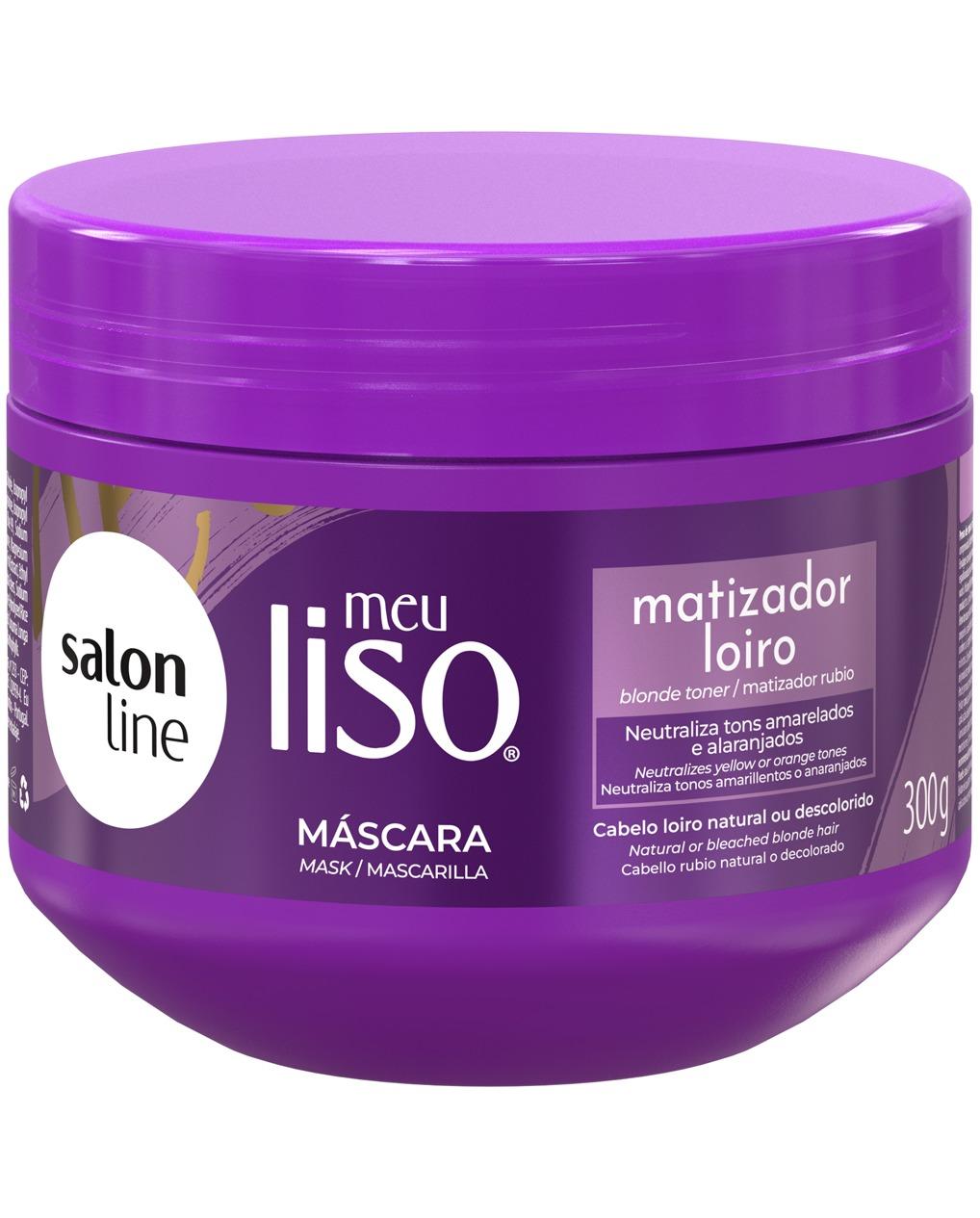 Salon Line Meu Liso Mascara Matizadora 300ml