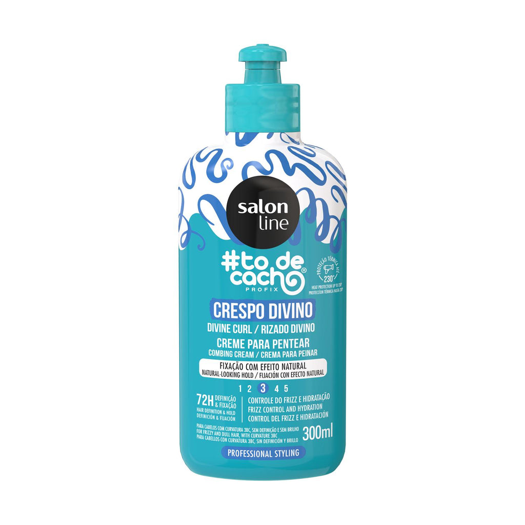 Salon Line To de Cacho Crema de Peinar Crespo Divino 300ml