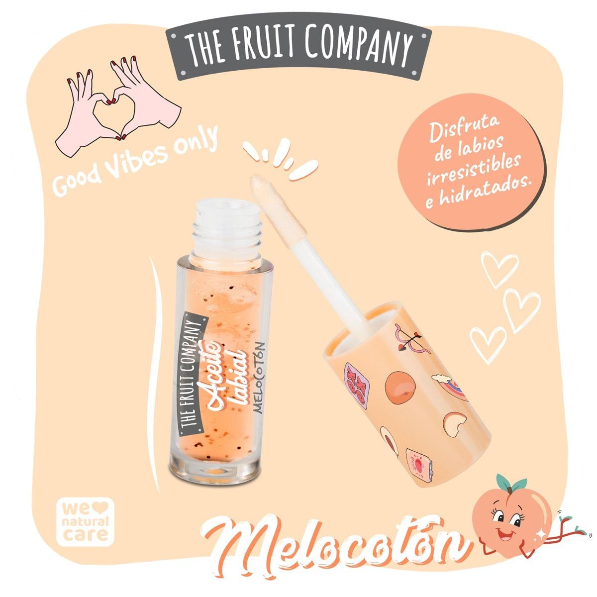 The Fruit Company Aceite Labial Melocoton 3,6ml