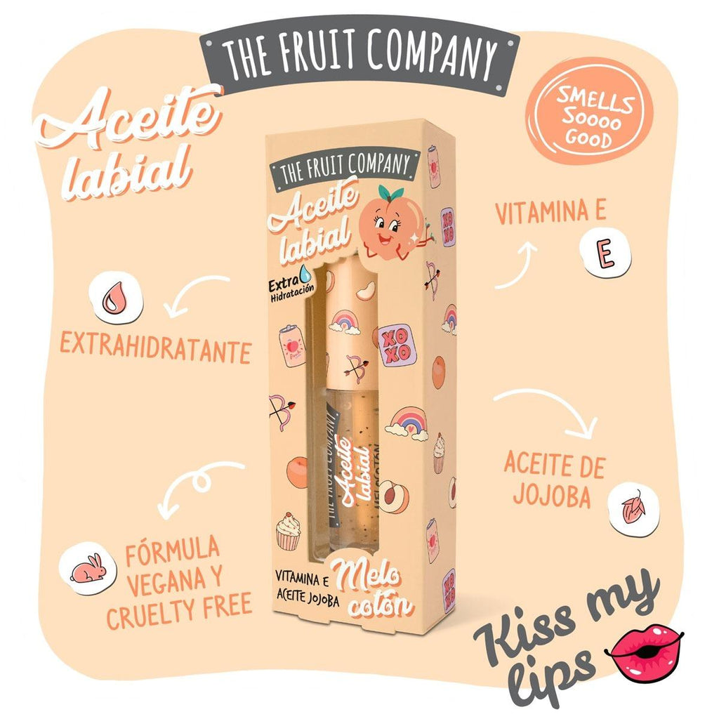 The Fruit Company Aceite Labial Melocoton 3,6ml