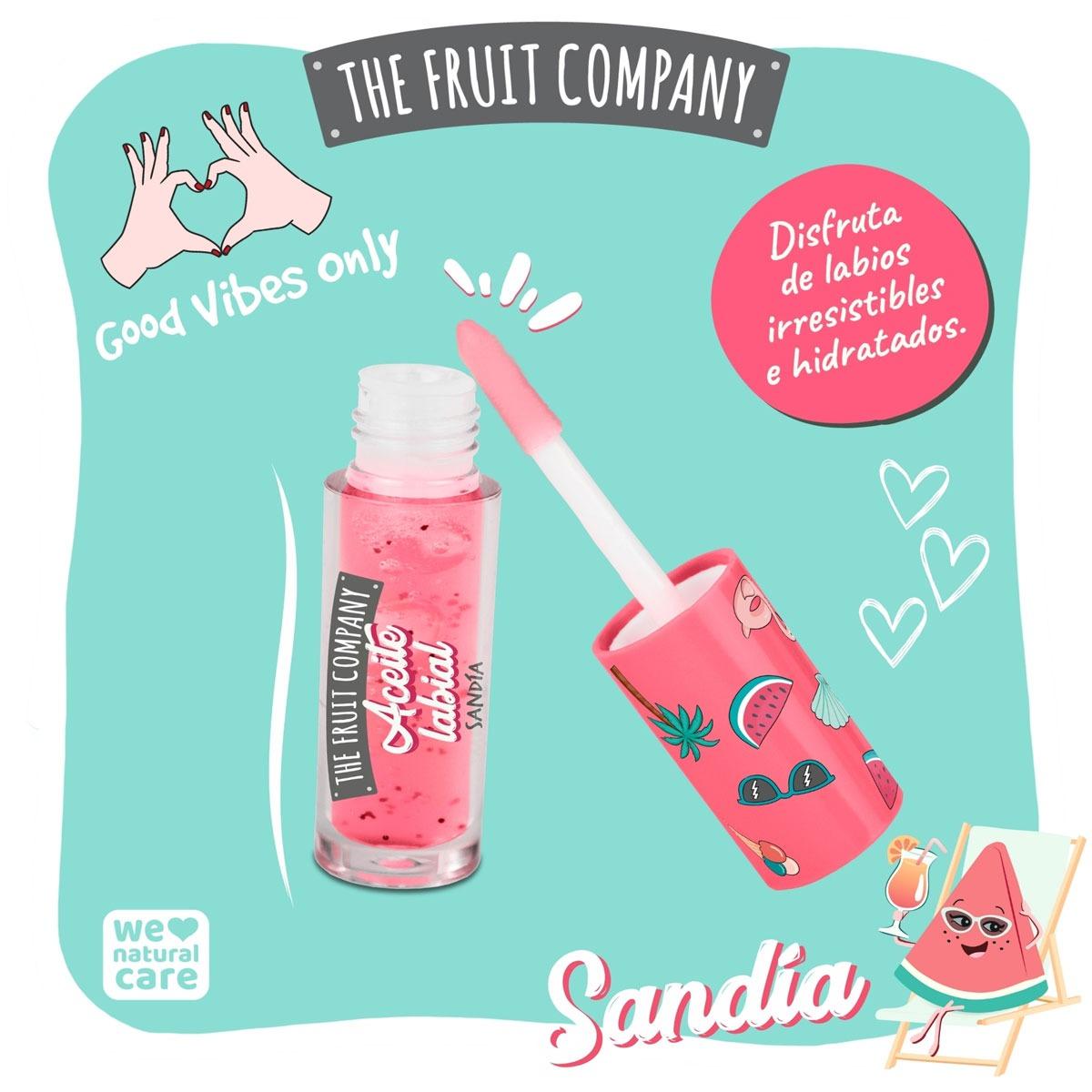 The Fruit Company Aceite Labial Sandia 3,6ml