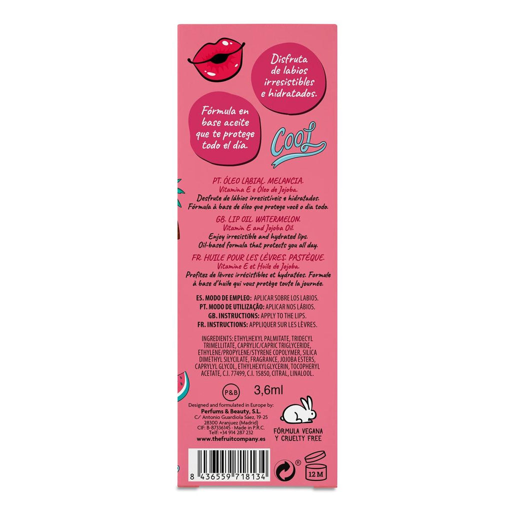 The Fruit Company Aceite Labial Sandia 3,6ml