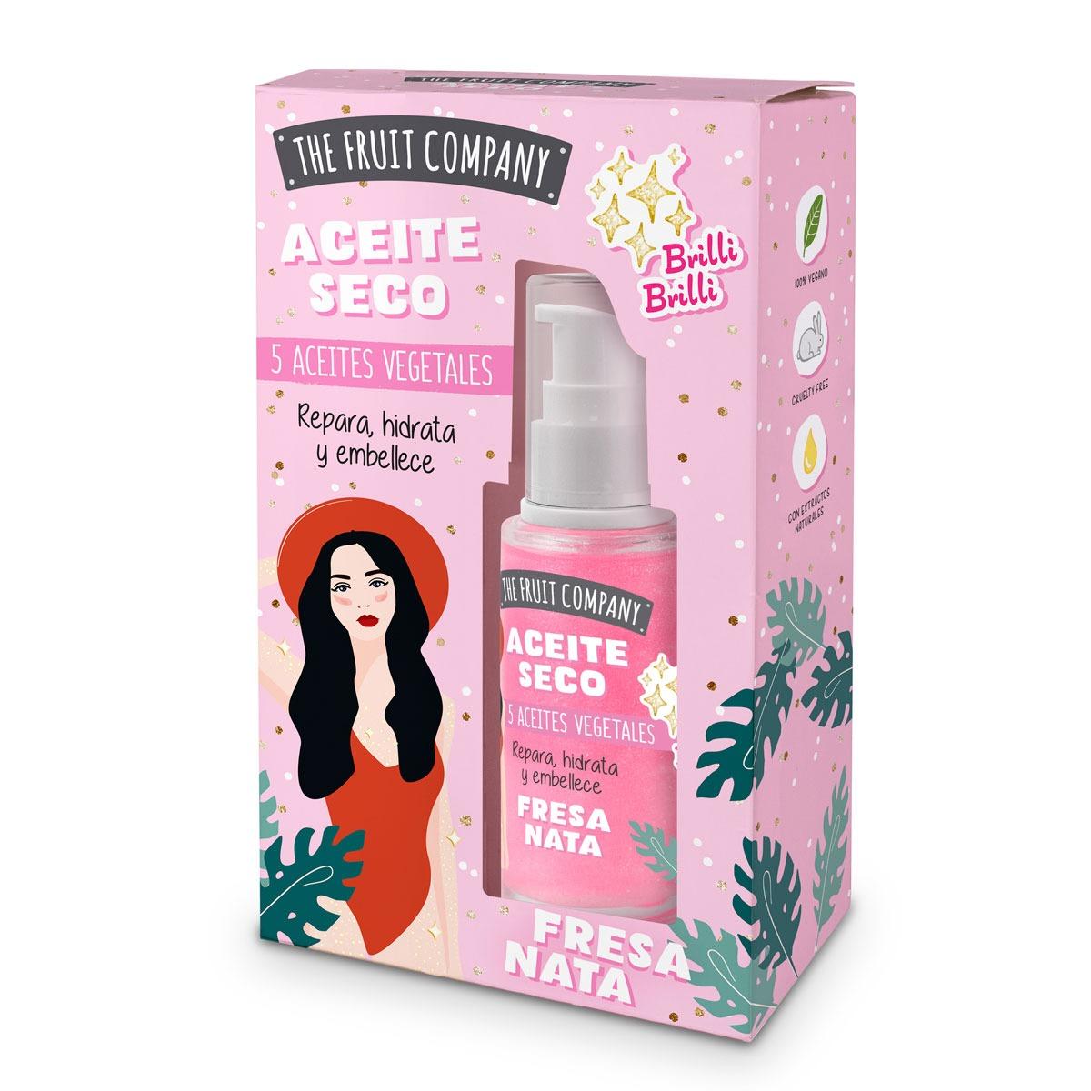 The Fruit Company Aceite Seco Fresa Nata 50ml