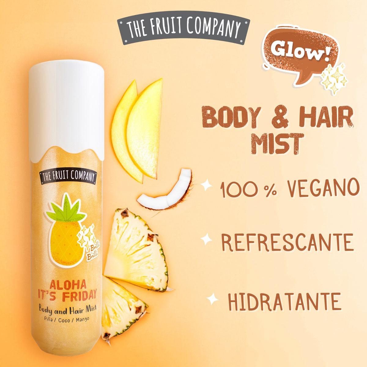 The Fruit Company Body And Hair Mist Aloha Its Friday 200ml