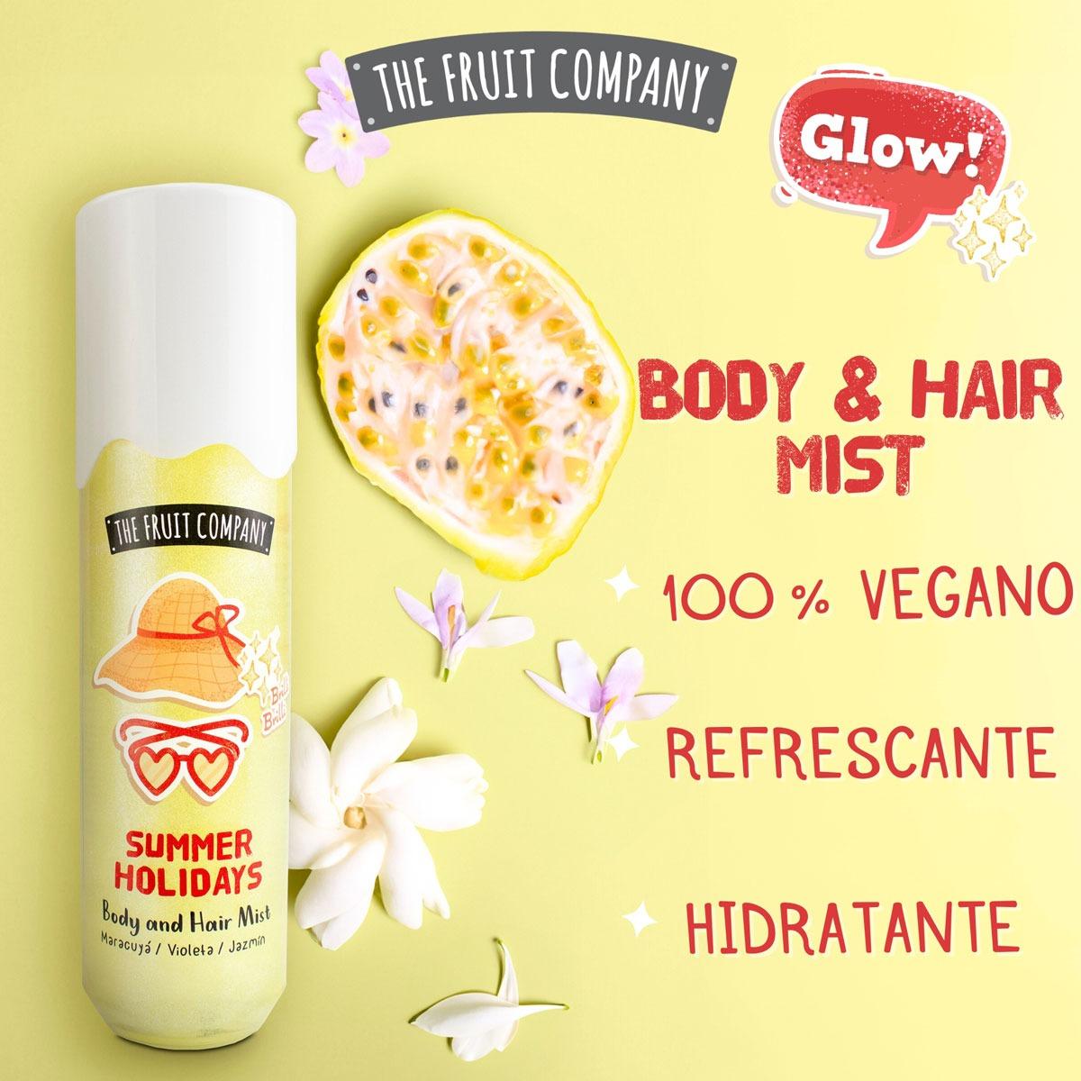 The Fruit Company Body And Hair Mist Summer Holidays 200ml