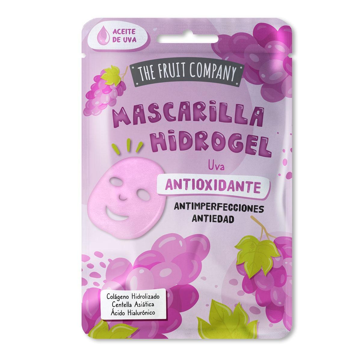 The Fruit Company Mascarilla Facial Hidrogel Antioxidante - Uva 31gr
