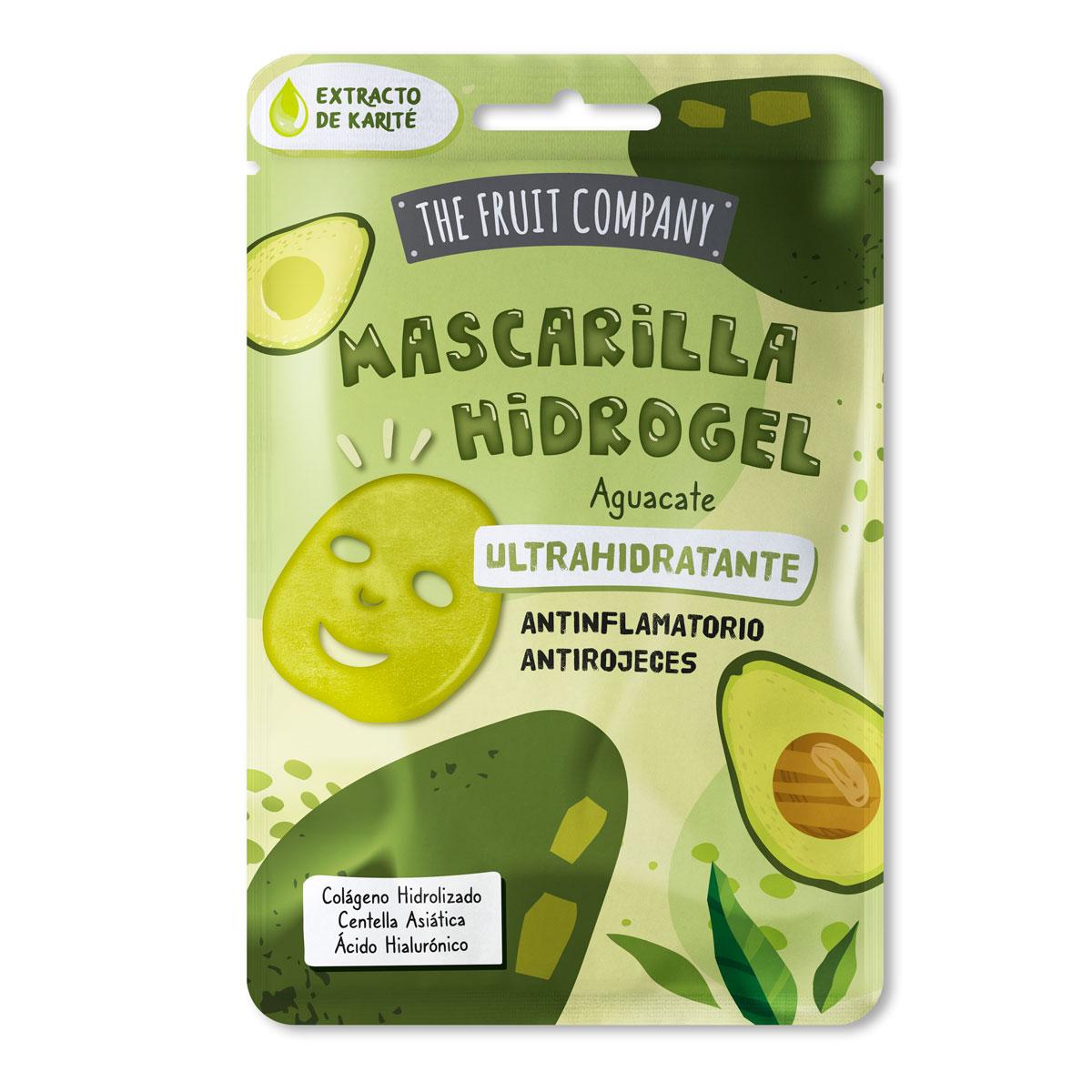 The Fruit Company Mascarilla Facial Hidrogel Ultrahidratante - Aguacate 31gr