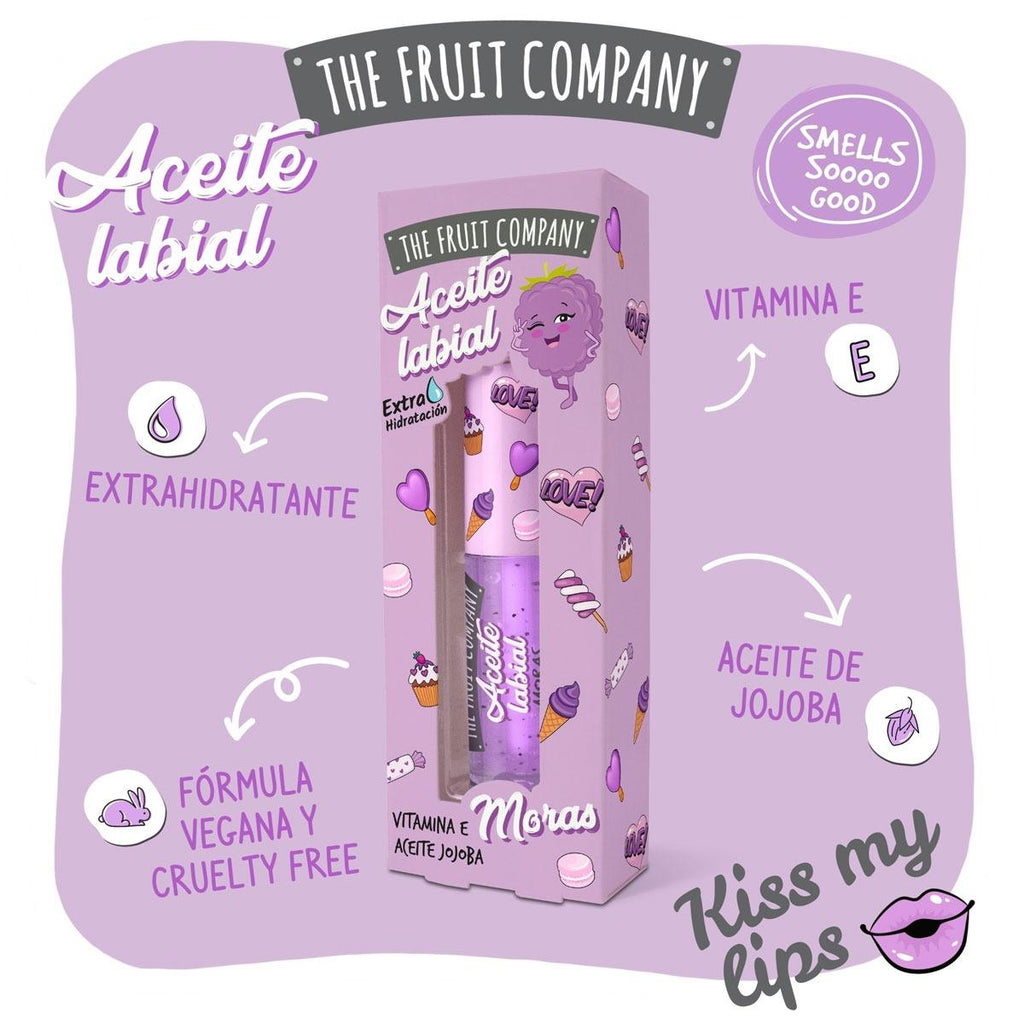 The Fruit Company Aceite Labial Moras 3,6ml