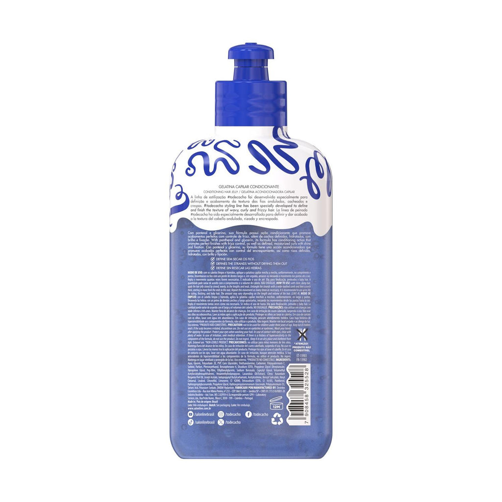 Salon Line To de Cacho Gelatina Frizz Control 310g