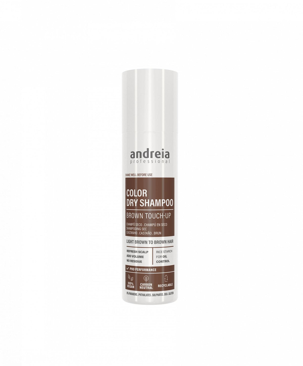 Andreia Color Dry Shampoo Brown Touch-up