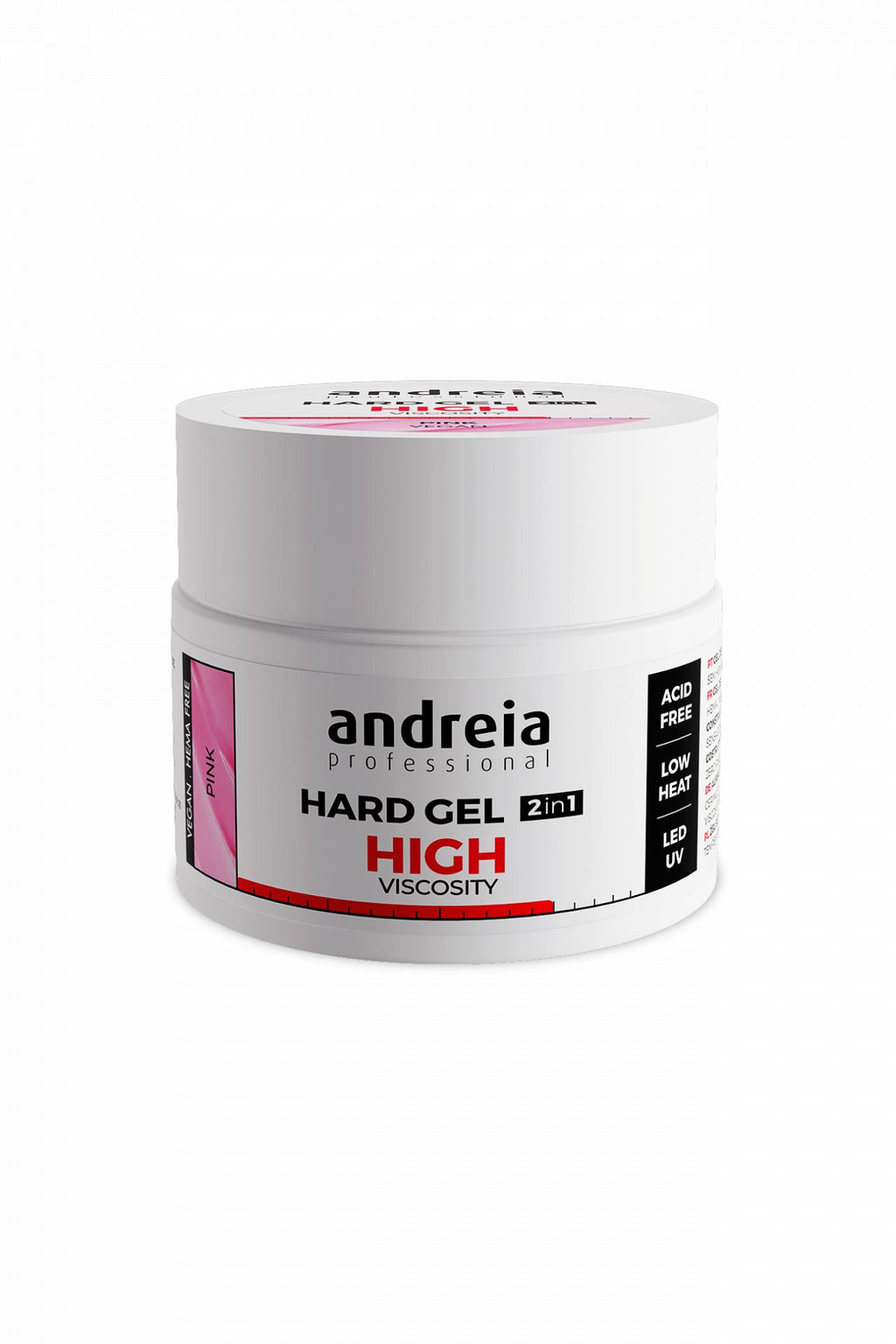 Andreia Professional Hard Gel 44gr -  Pink