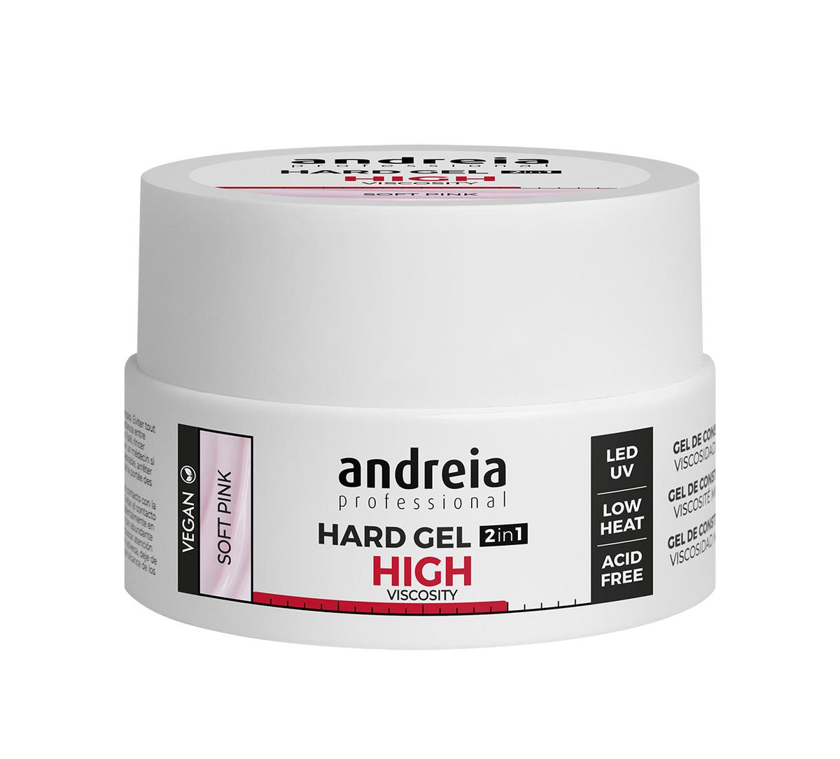 Andreia Professional Hard Gel 22gr - Soft Pink