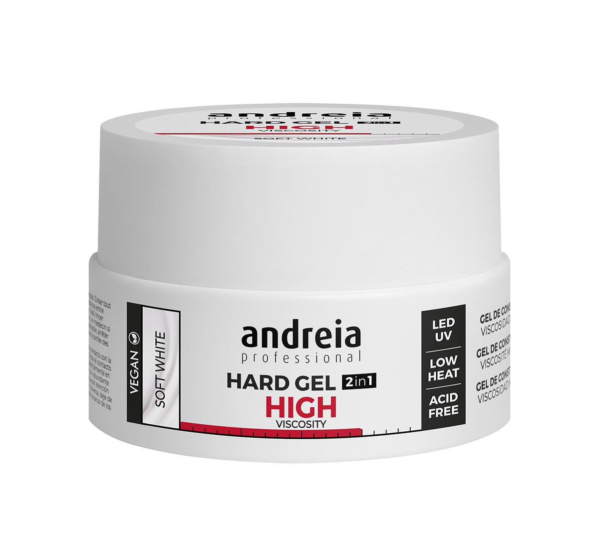 Andreia Professional Hard Gel 22gr - Soft White