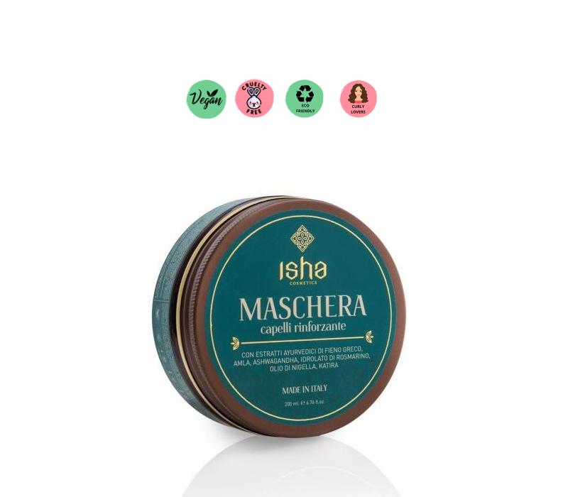 Isha Cosmetics Maschera Capelli Rinforzante 200ml