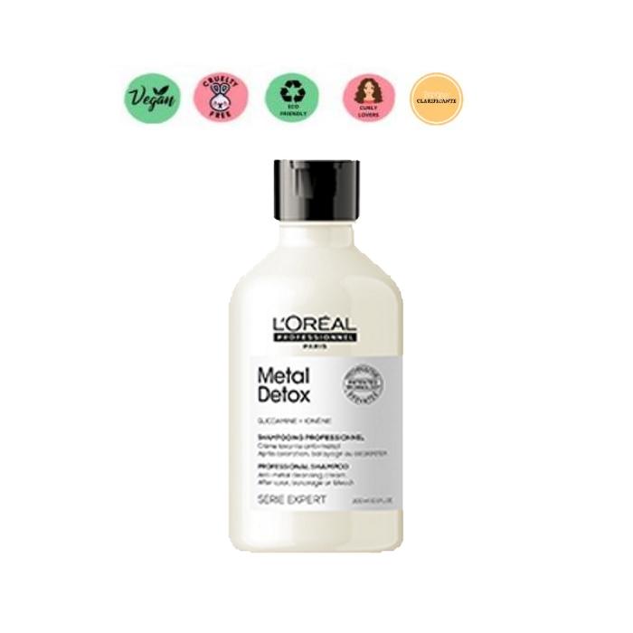 L’ORÉAL Serie Expert Champú Anti-Metales Metal Detox 300 Ml - Metal Detox