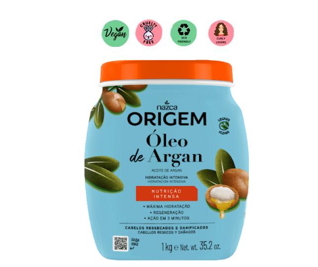 Origem Nazca Creme Óleo De Argan 1kg