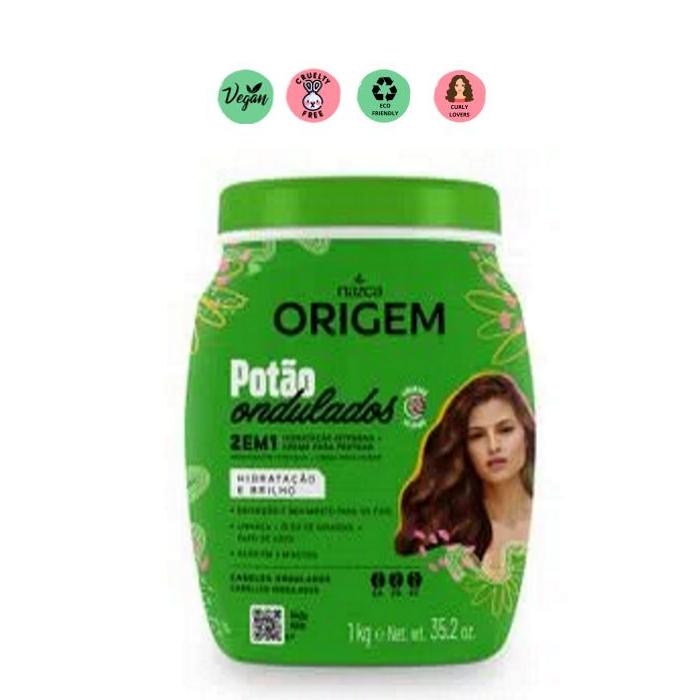 Origem Nazca Potao Ondulado 2 en 1 Hidratación y brillo 1kg