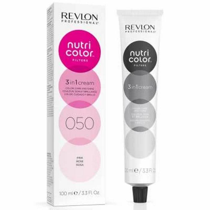 Revlon Profesional Nutri Color Mascarilla de Color Para el Pelo 100ml Rosa 050