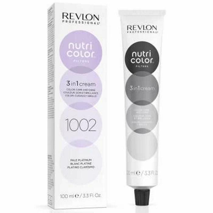 Revlon Profesional Nutri Color Mascarilla de Color Para el Pelo 100ml Platino Clarísimo 1002