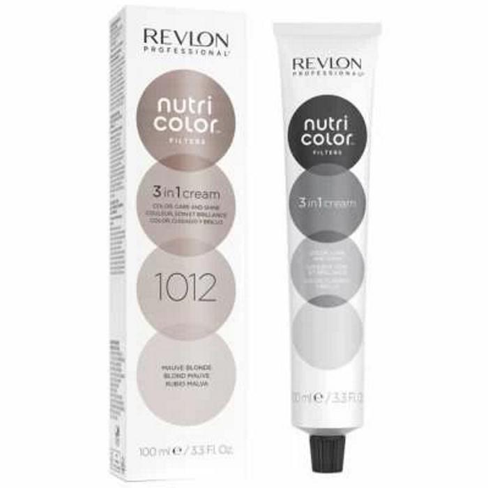 Revlon Profesional Nutri Color Mascarilla de Color Para el Pelo 100ml Rubio Malva 1012