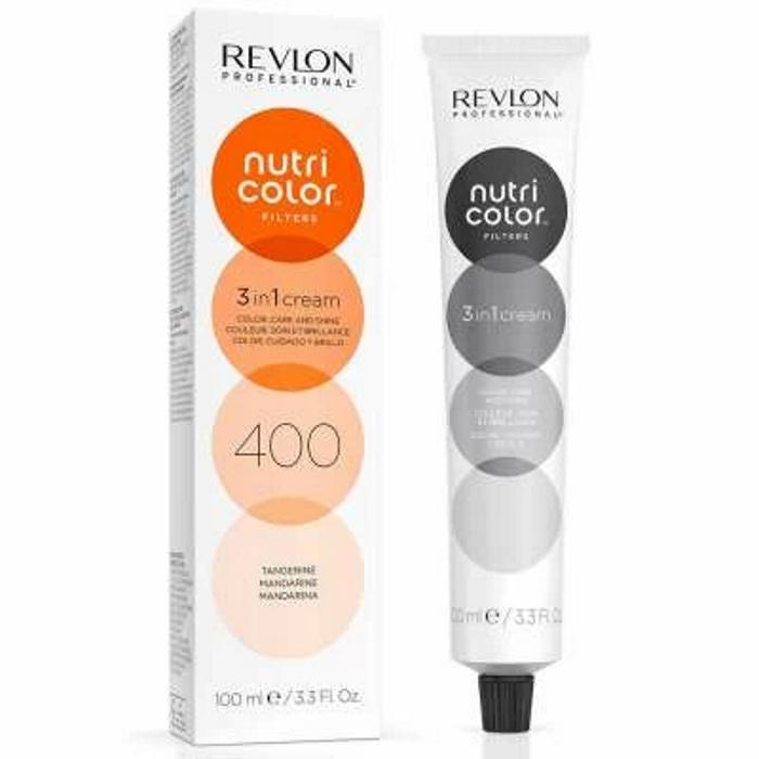 Revlon Profesional Nutri Color Mascarilla de Color Para el Pelo 100ml Mandarina 400