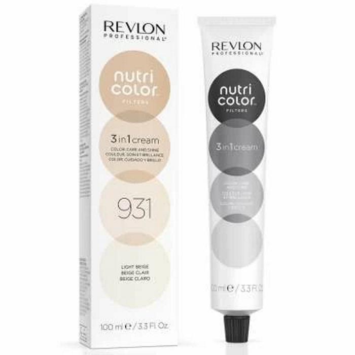 Revlon Profesional Nutri Color Mascarilla de Color Para el Pelo 100ml Beig Claro 931
