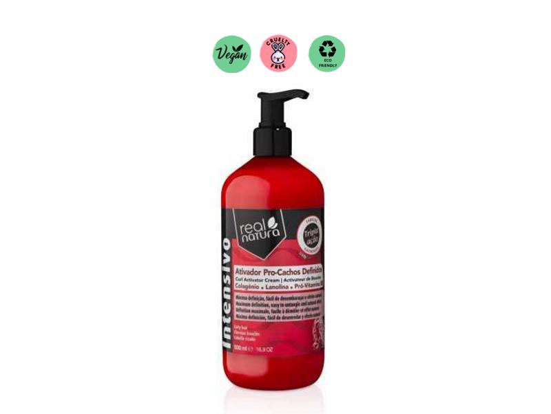 Real Natura Activador Cachos Intensos Colagénio e VIT. B5 500ml