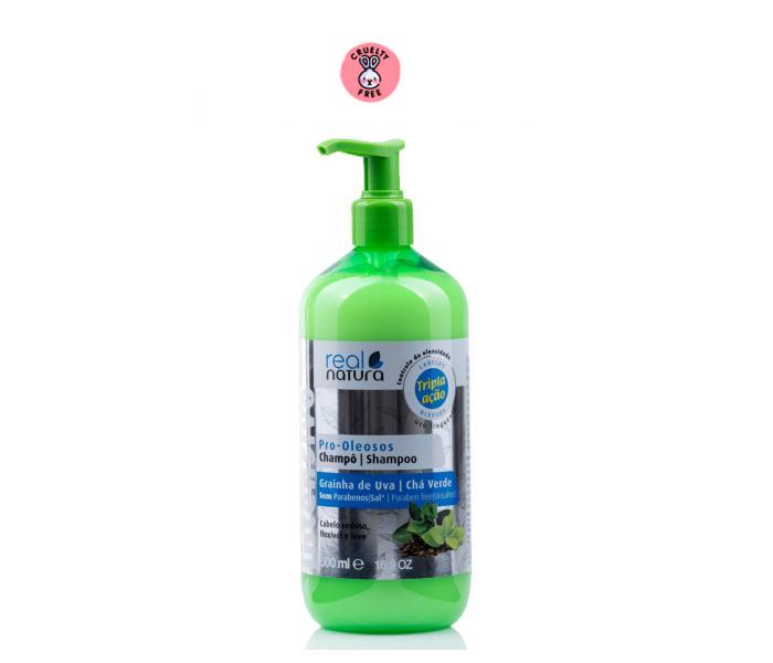 Real Natura Champô Pro-Oleosos 500ml