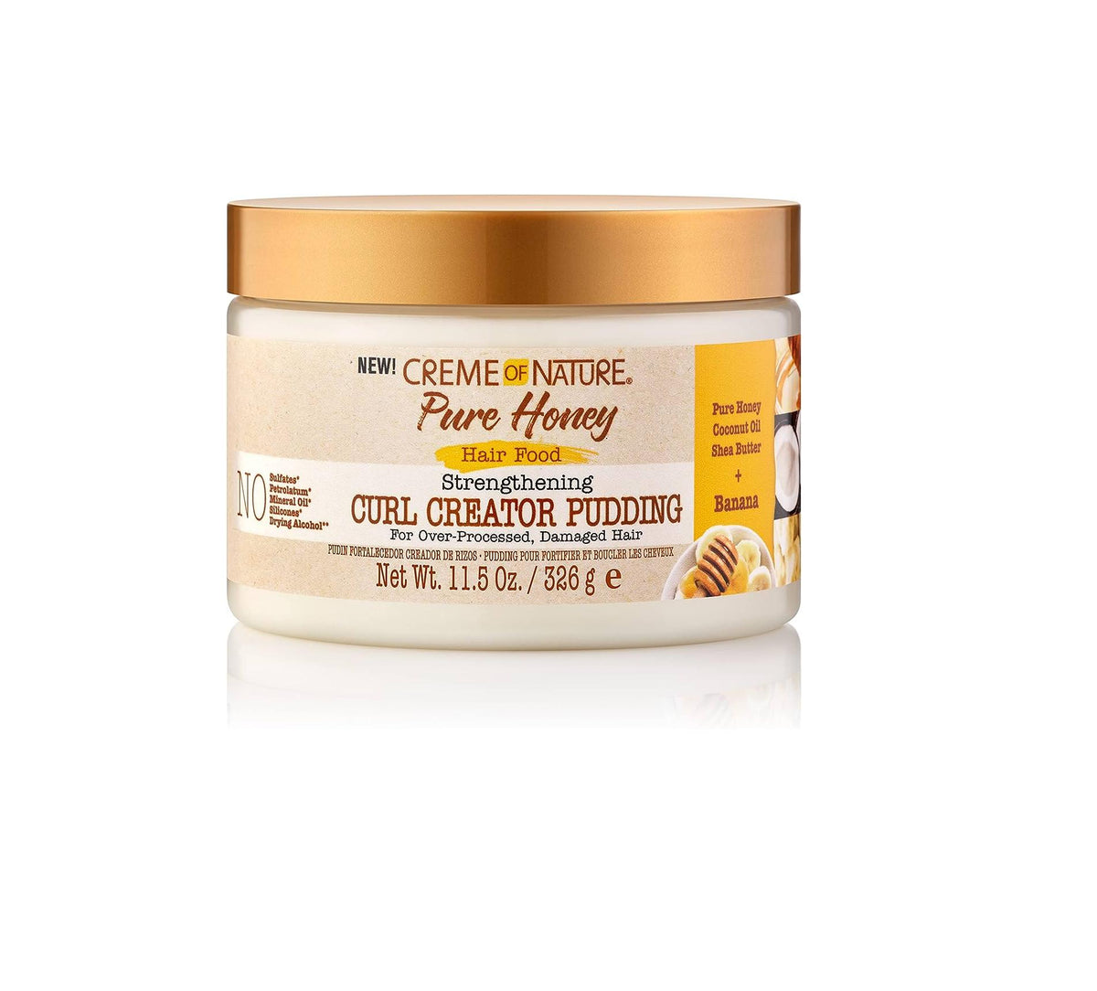 Creme of Nature Pure Honey Hair Food Curl Creator Pudding 326gr