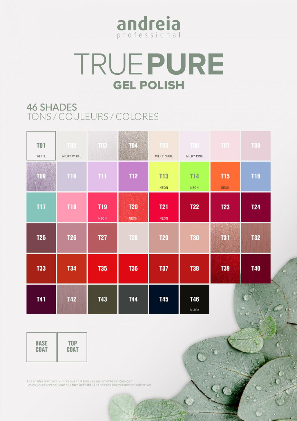 Andreia True Pure Esmalte de uñas en gel 10,5mL - T22