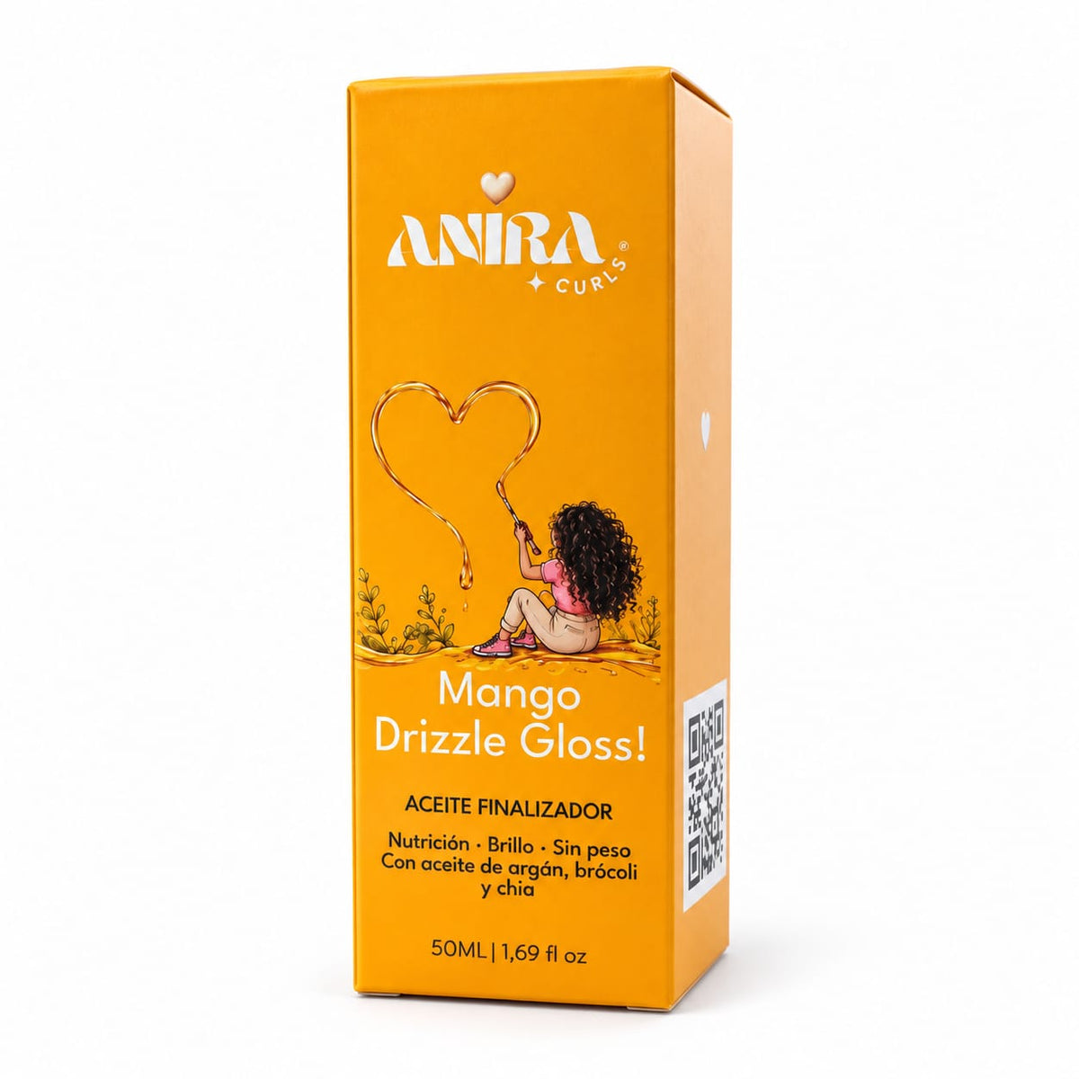 Anira Curls Mango Drizzle Gloss Oil 50ml