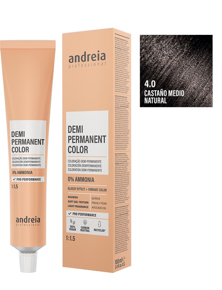 Andreia Coloración Demi Permanente 100ml - 4.0